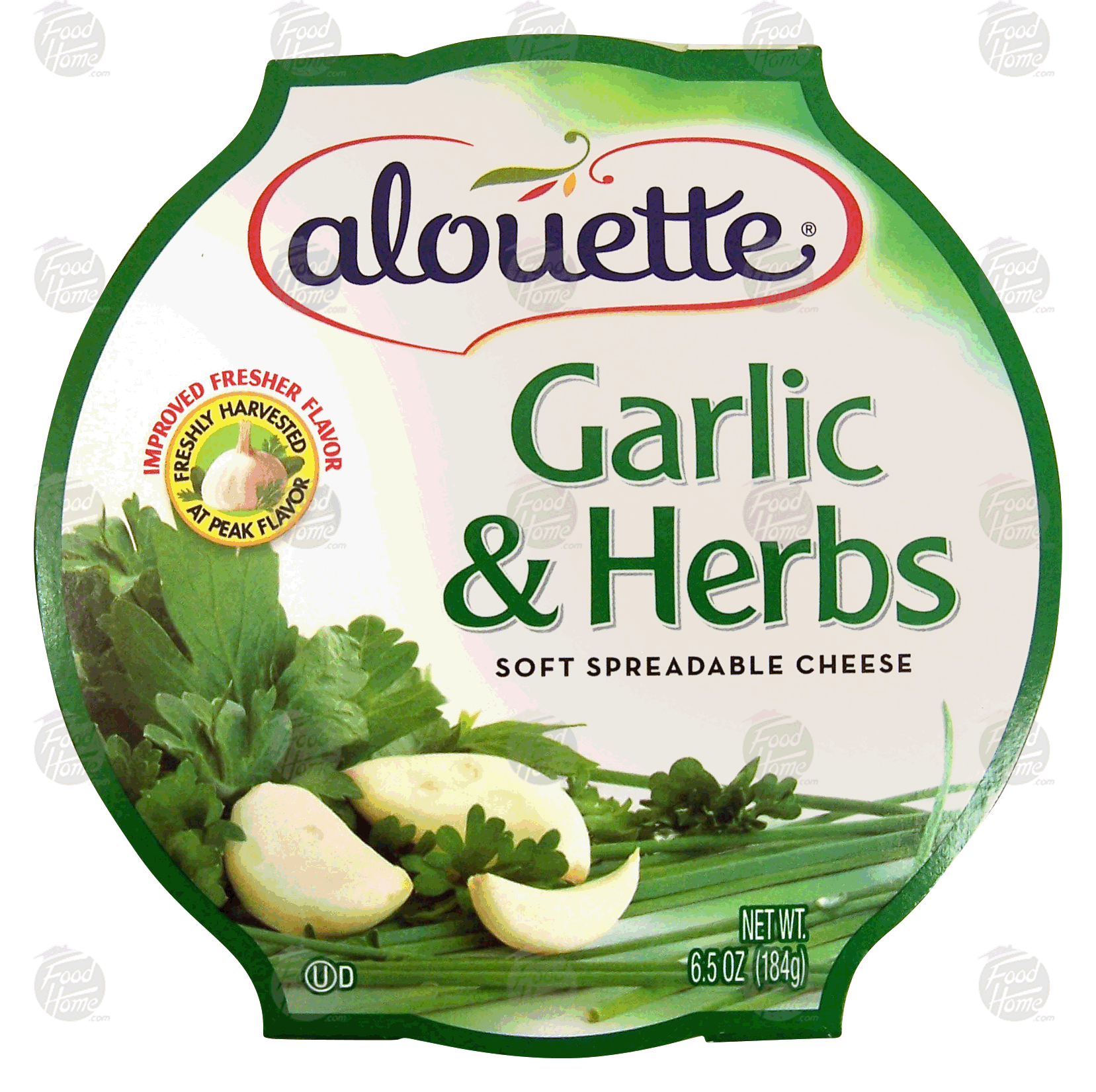 Alouette  garlic & herbs soft spreadable cheese Full-Size Picture